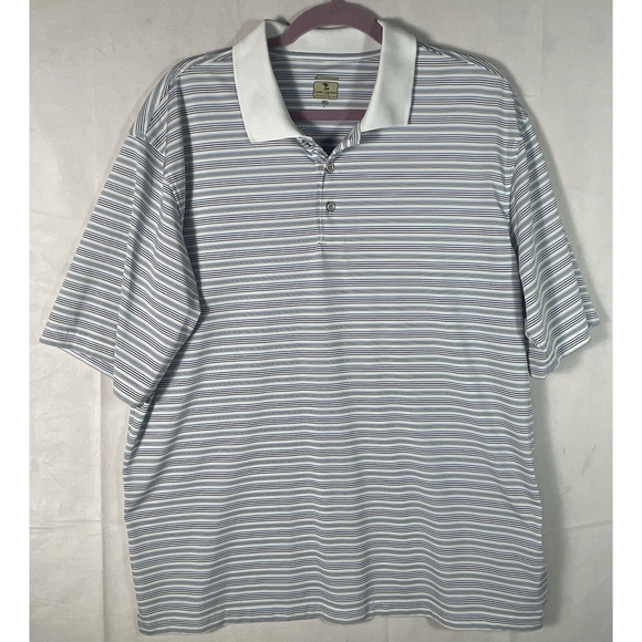 Men's Lone Cypress‎ by Pebble Beach Lux Performance Short Sleeve Polo Shirt XL - Picture 1 of 6